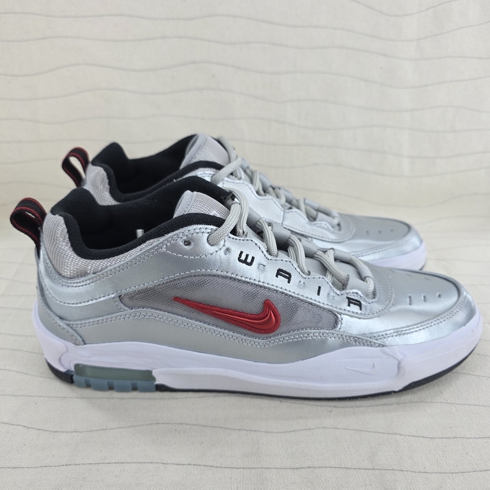 Nike Mens Air Max Ishod Wair SB Silver Bullet Sneaker Shoes HF3062-001 Sz 10 NEW
